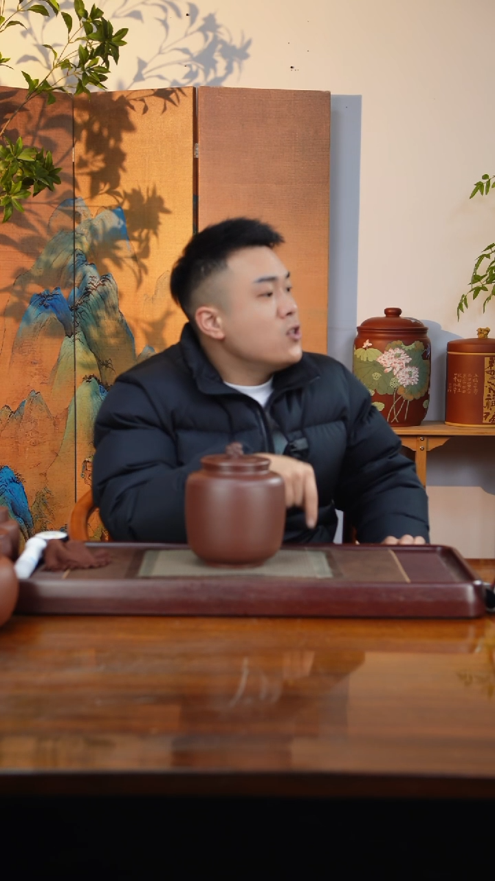 宜兴原矿紫砂茶叶罐
