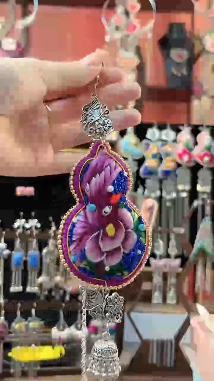 织绣 云织谣民族风精美饰品   21