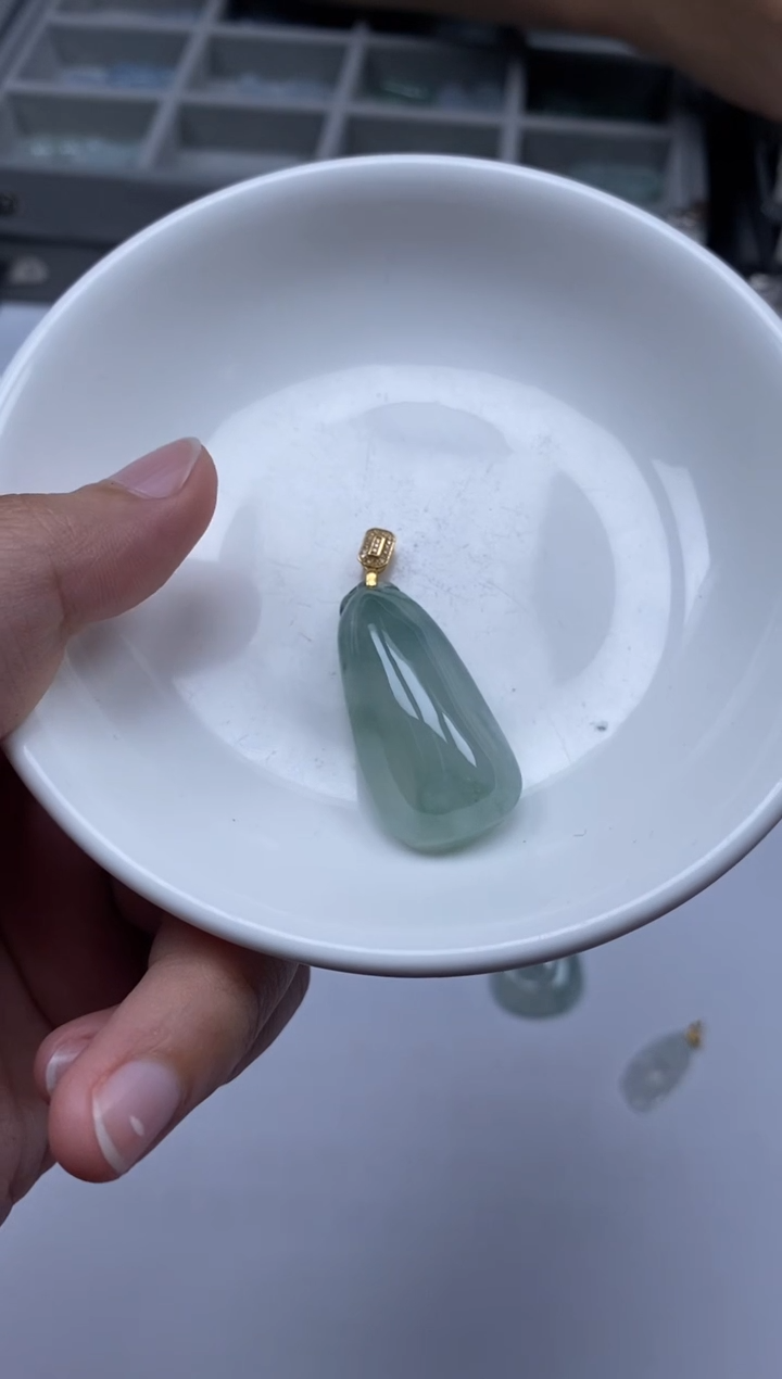 【闪购商品】翡翠颈饰未镶嵌贞城散珠批发DIY