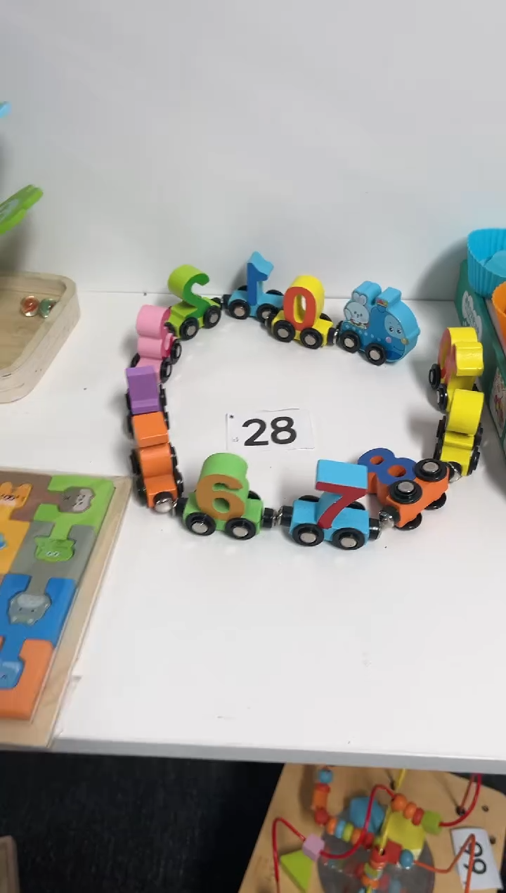 木数字磁力小火车