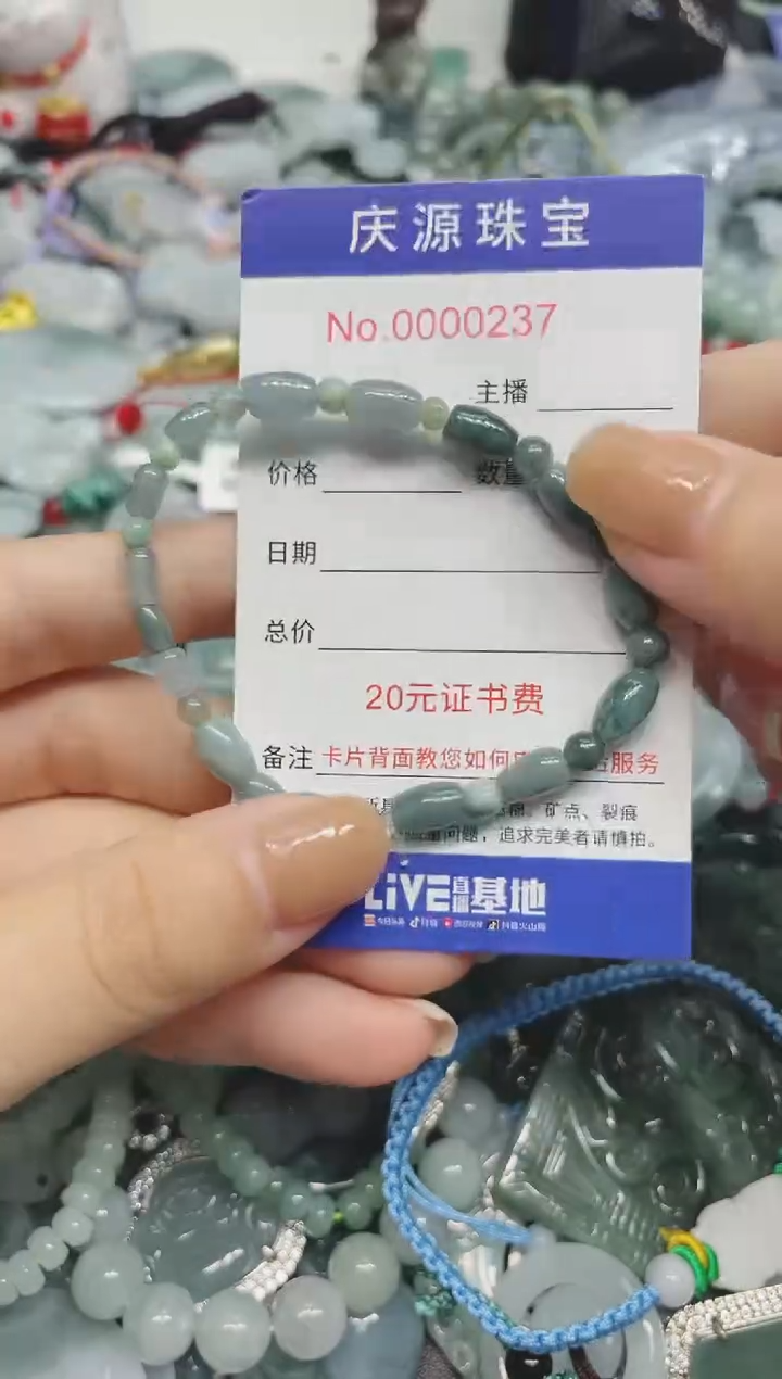 翡翠未镶嵌颈饰206