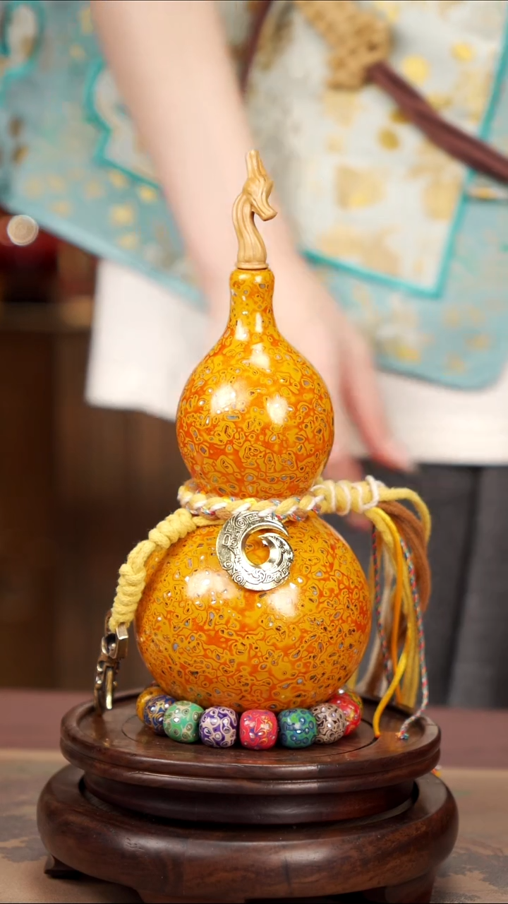 【闪购商品】111易林高端工艺大漆酒葫芦--288