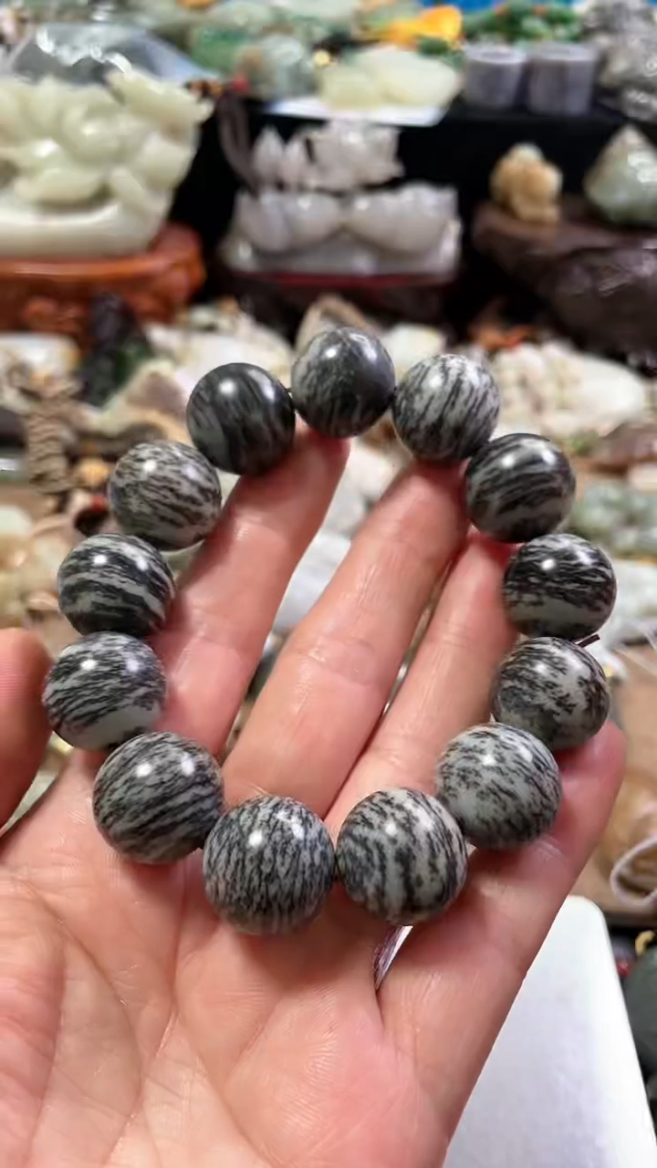 【闪购商品】和田玉手串未镶嵌0008卡18