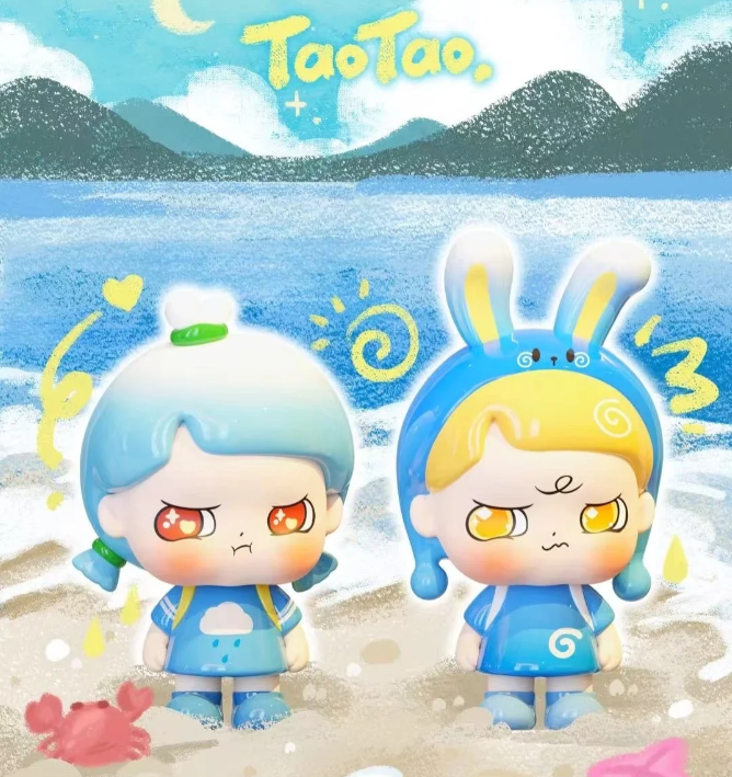 【代拆盒】逃逃幼稚园开学季萌粒盲盒潮玩摆件