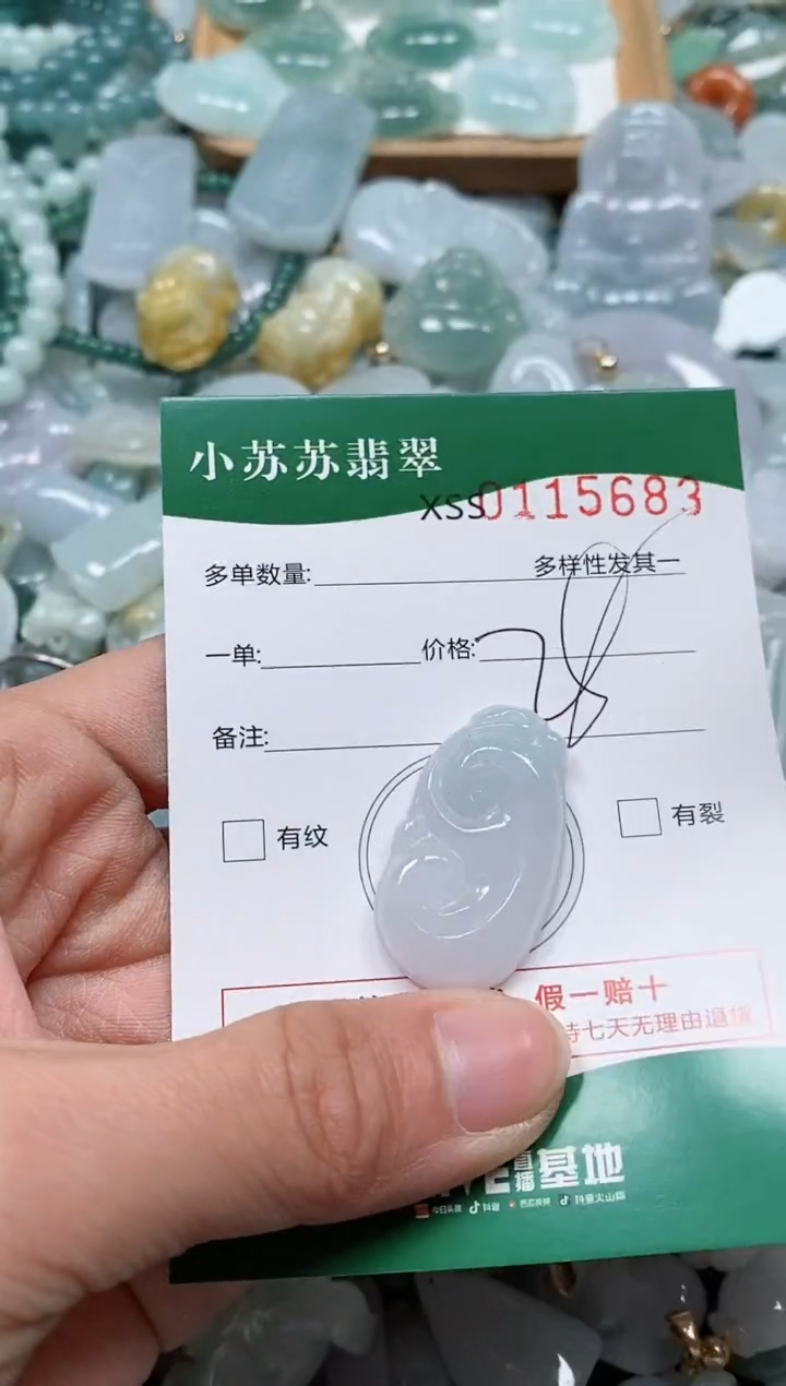 【闪购商品】翡翠颈饰未镶嵌闪购商品0115683