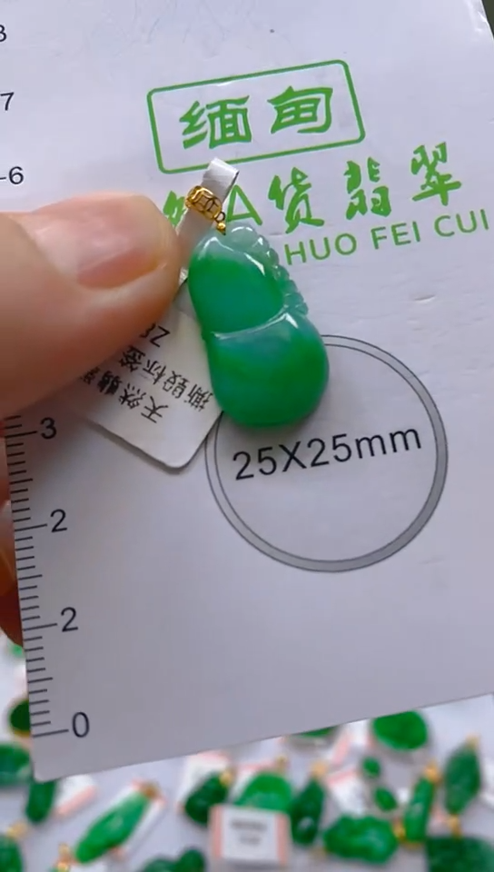 【闪购商品】翡翠颈饰18K金镶嵌新号开播，全场乱卖