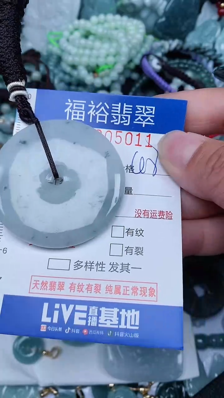 【闪购商品】翡翠颈饰未镶嵌...0005011