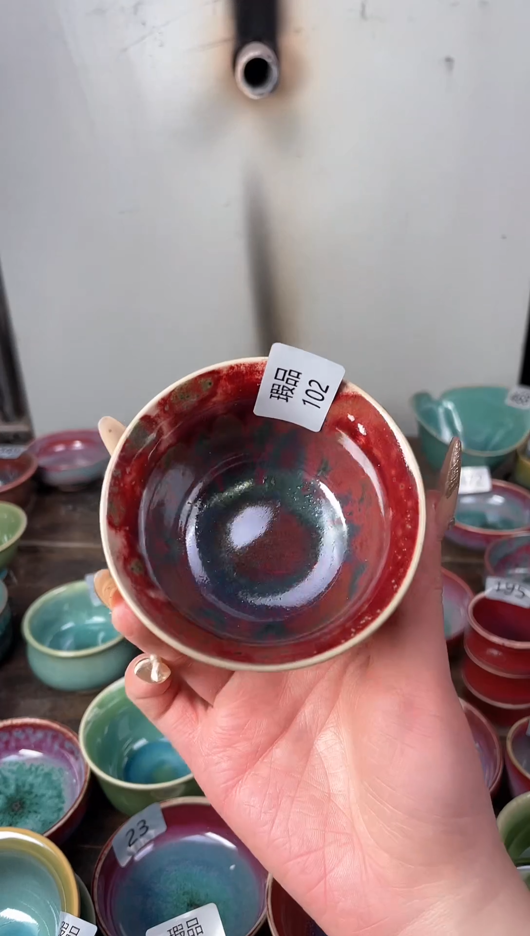 【闪购商品】摆件钧瓷手工茶器窑变