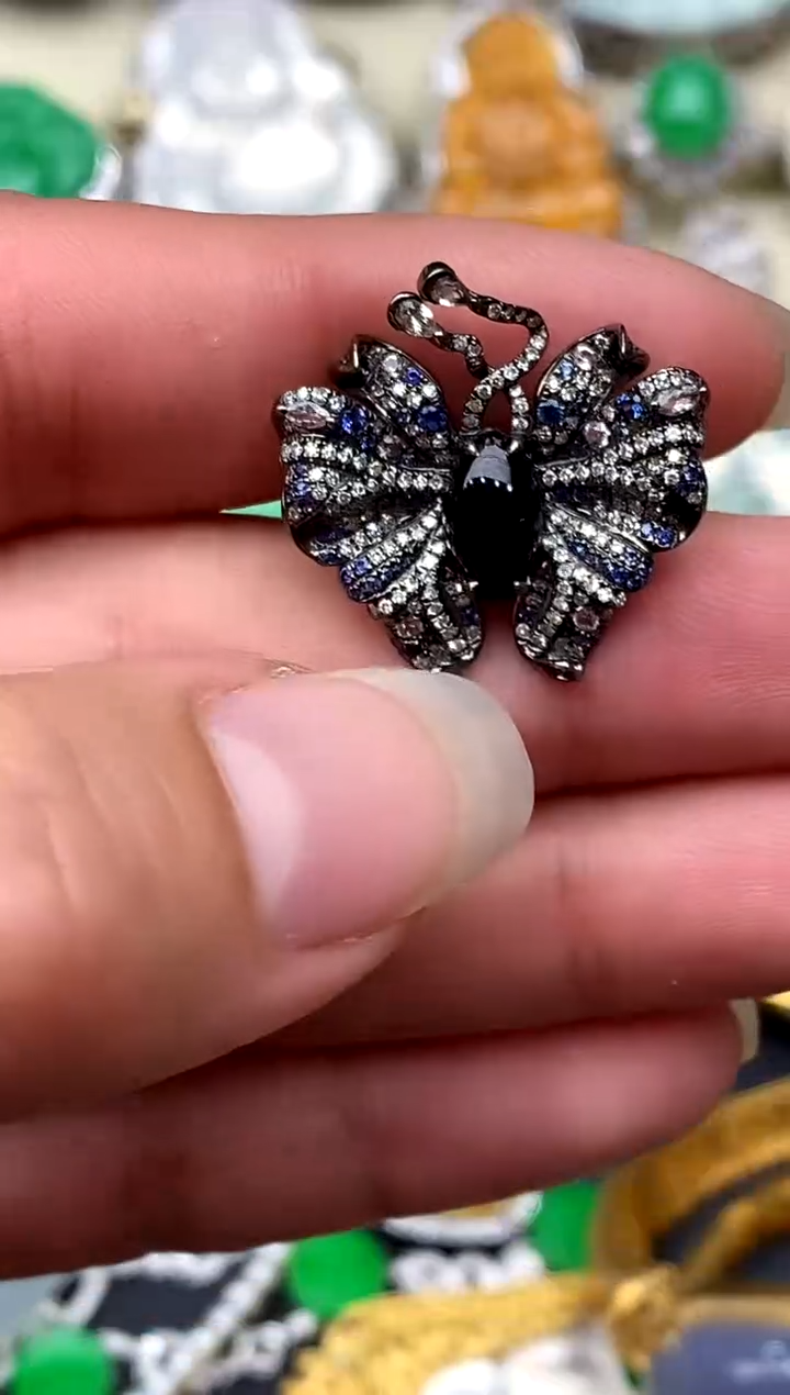 【闪购商品】翡翠戒指18K金镶嵌454-中国好珍宝