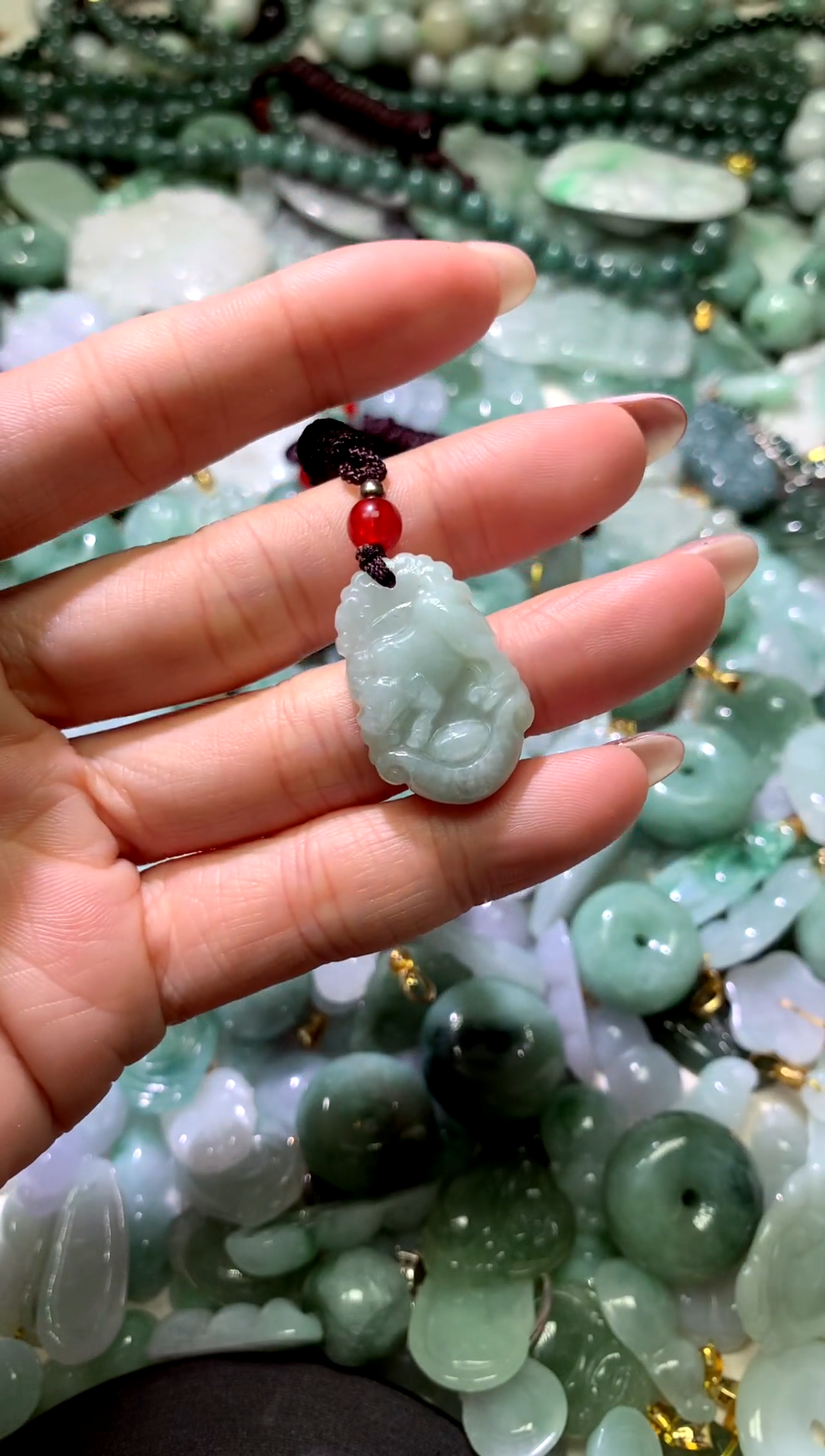 吊坠(不含链)未镶嵌翡翠1