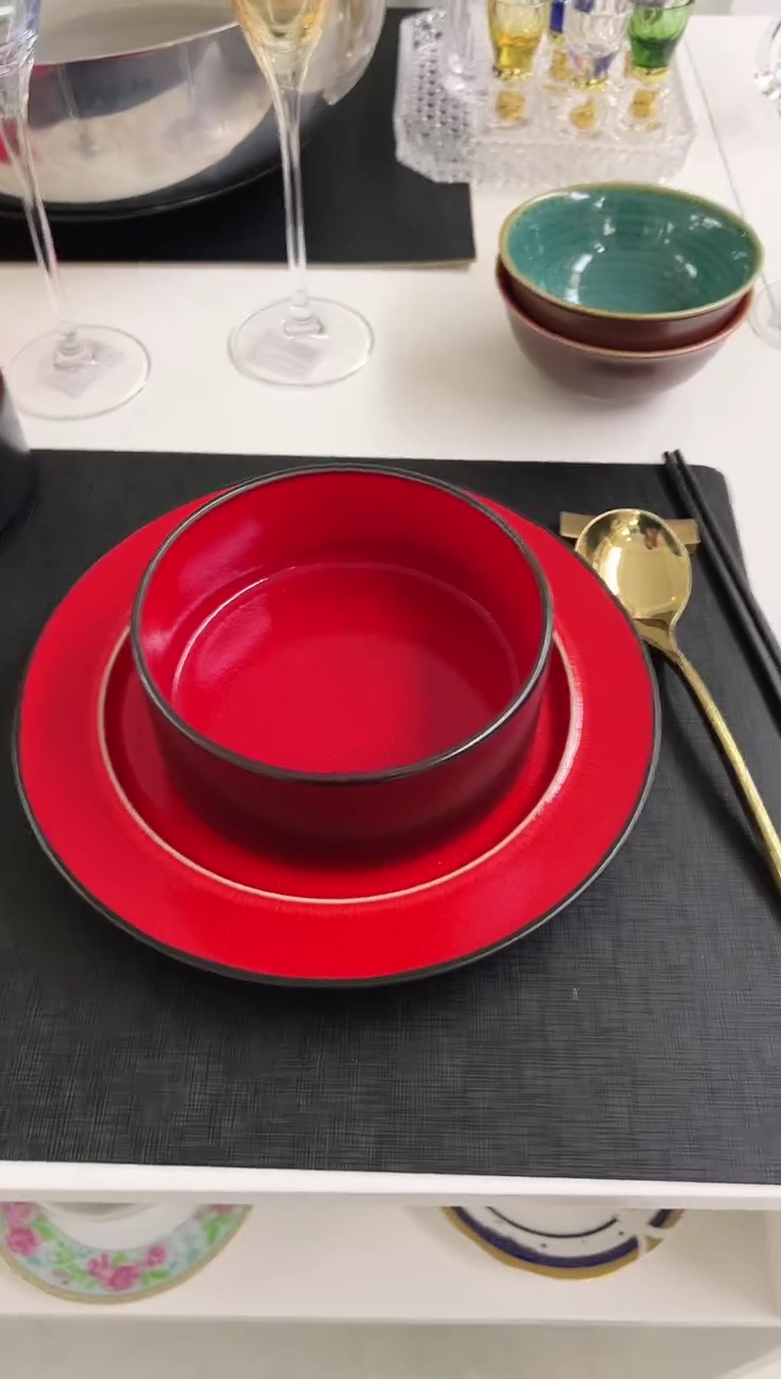 【闪购商品】rak 红深碗14 