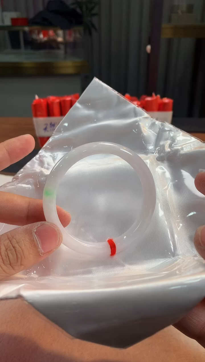 未镶嵌定制翡翠5034毛货不退不换 54-55圈