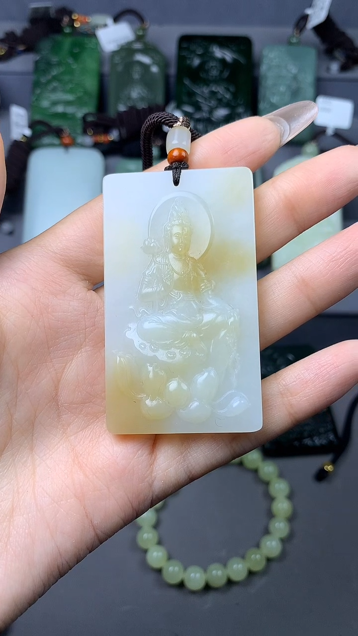 【闪购商品】定制和田玉挂件拍一发一不退不换