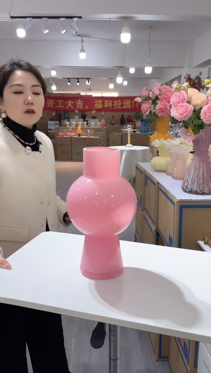 【闪购商品】琉璃泰新花器L-141晚