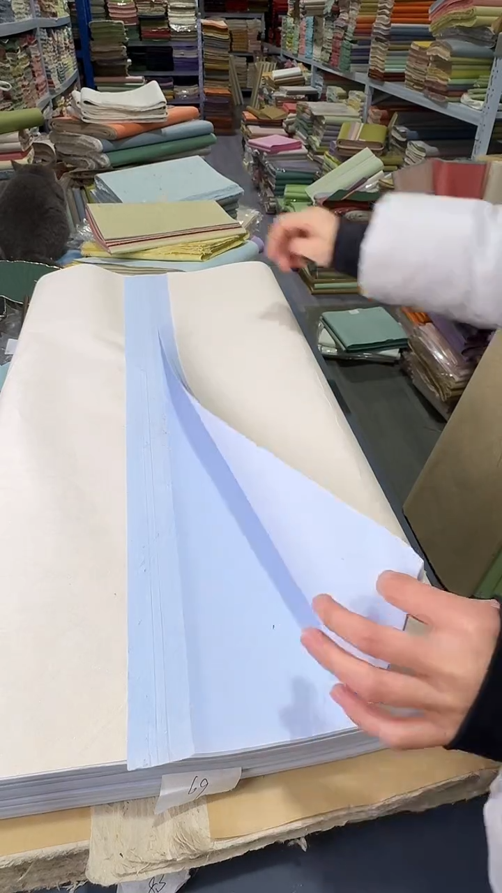 四尺珍金煮锤紫蓝色100张