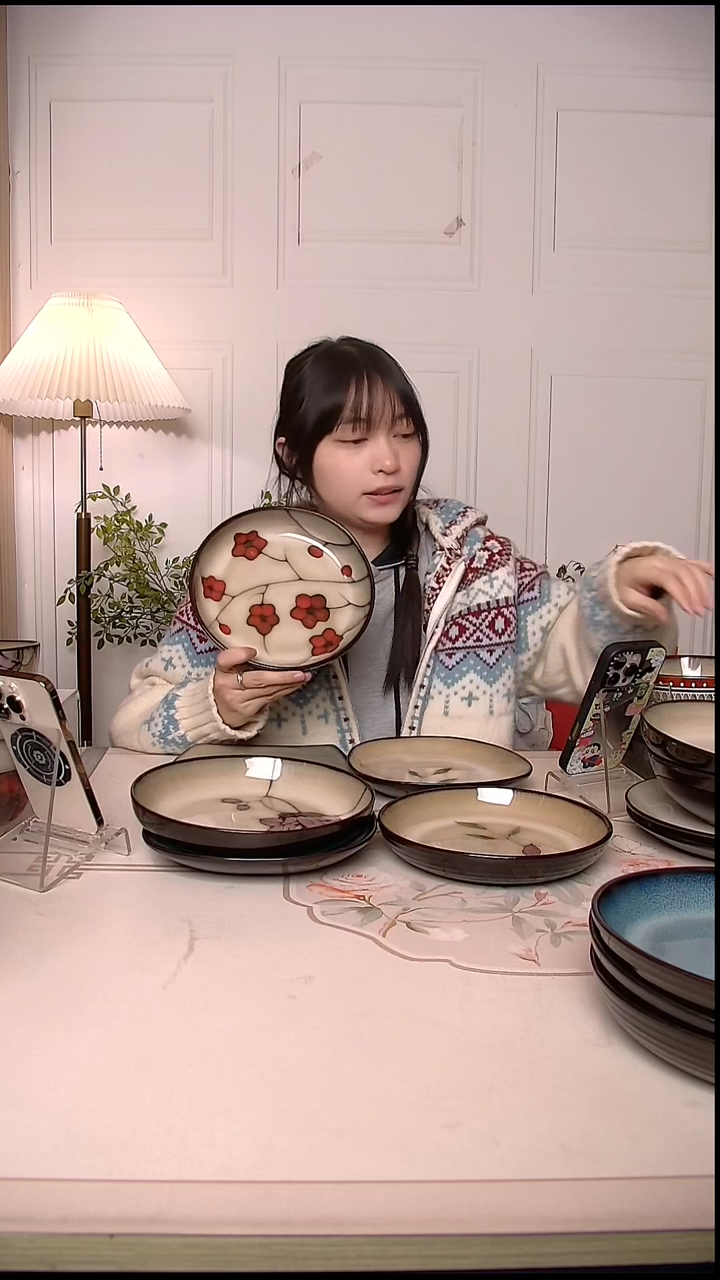 瓷片异形+8寸深盘