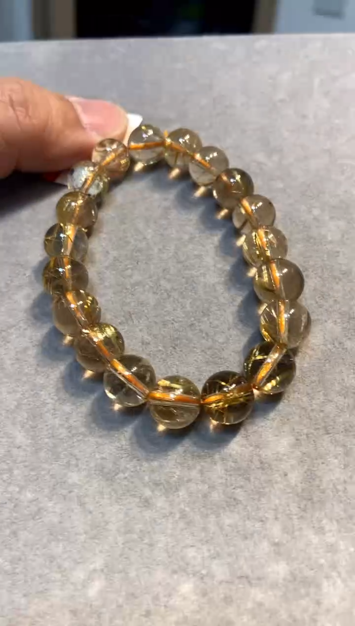 【闪购商品】水晶262/未镶嵌金发透体10mm+