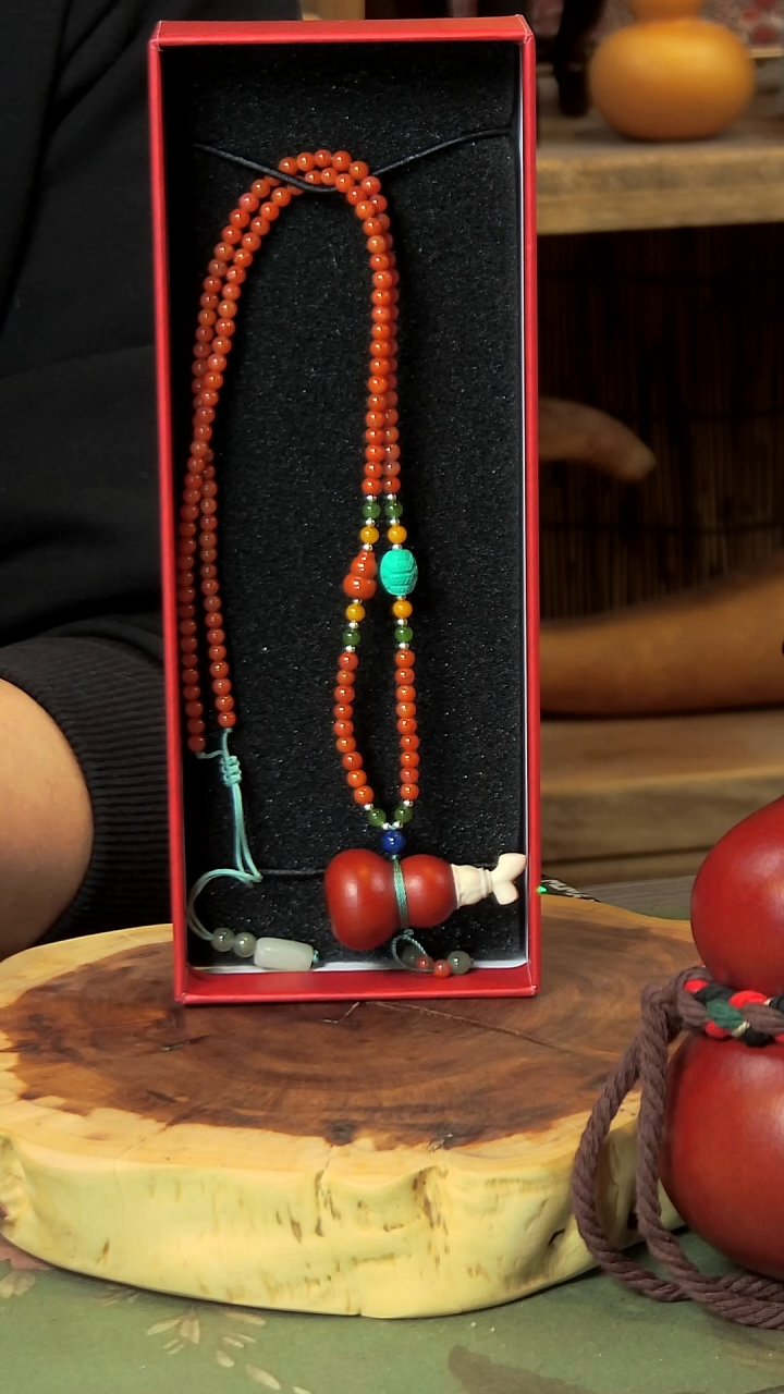 古艺高师傅葫芦脖挂 编号C158