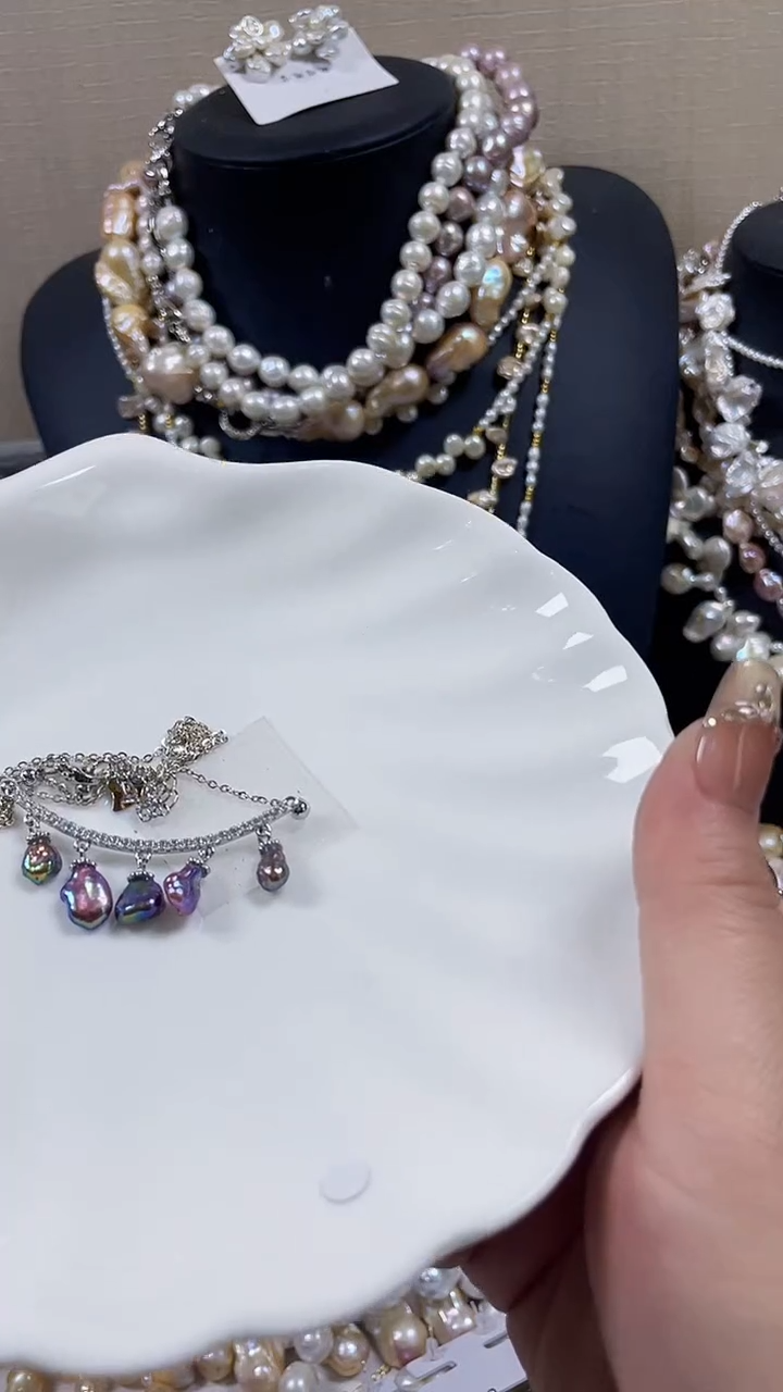 未镶嵌项链淡水珍珠【纯恬饰品】