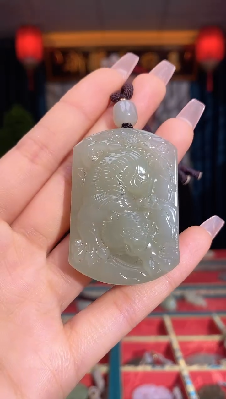 【闪购商品】和田玉颈饰未镶嵌下山虎