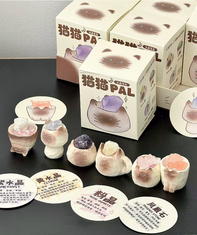 【水果对茬入座带拆】猫猫PAl-潮流摆件