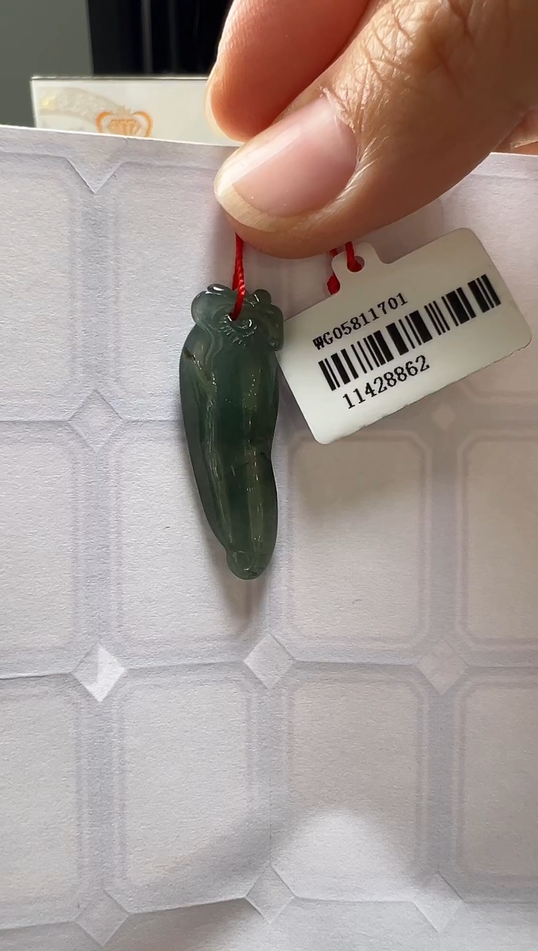 颈饰未镶嵌翡翠未镶嵌纯天然翡翠挂件