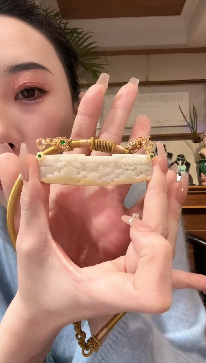 【闪购商品】翡翠颈饰未镶嵌国风