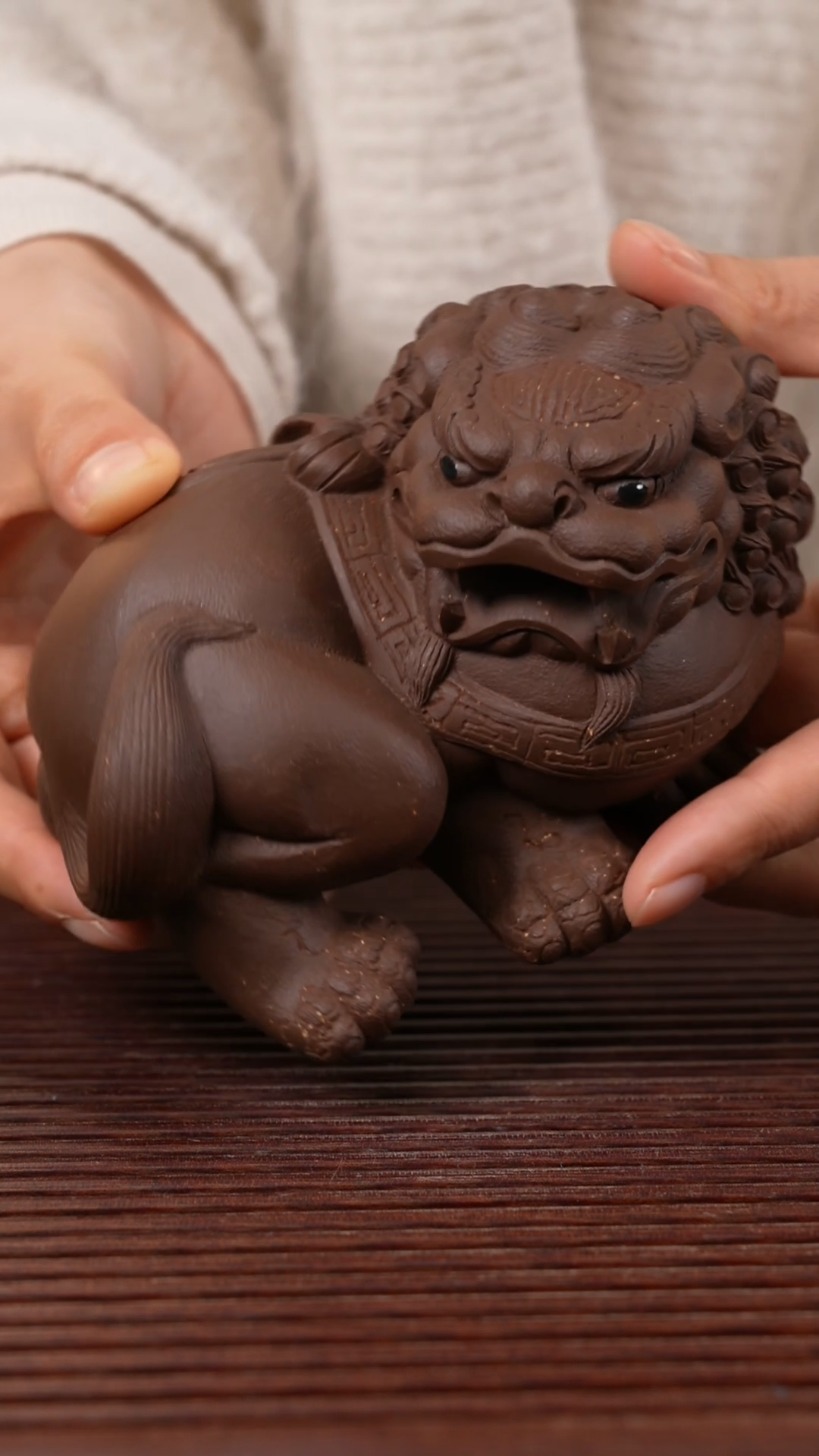 【闪购商品】紫砂茶宠紫砂瑞狮