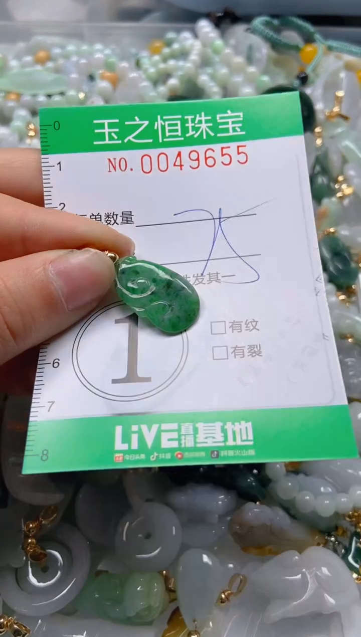 【闪购商品】翡翠颈饰未镶嵌闪购0049655
