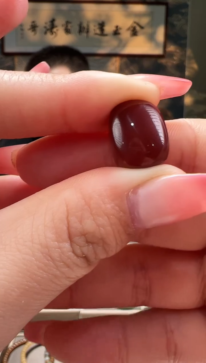 【闪购商品】南红玛瑙珠子未镶嵌牛血红