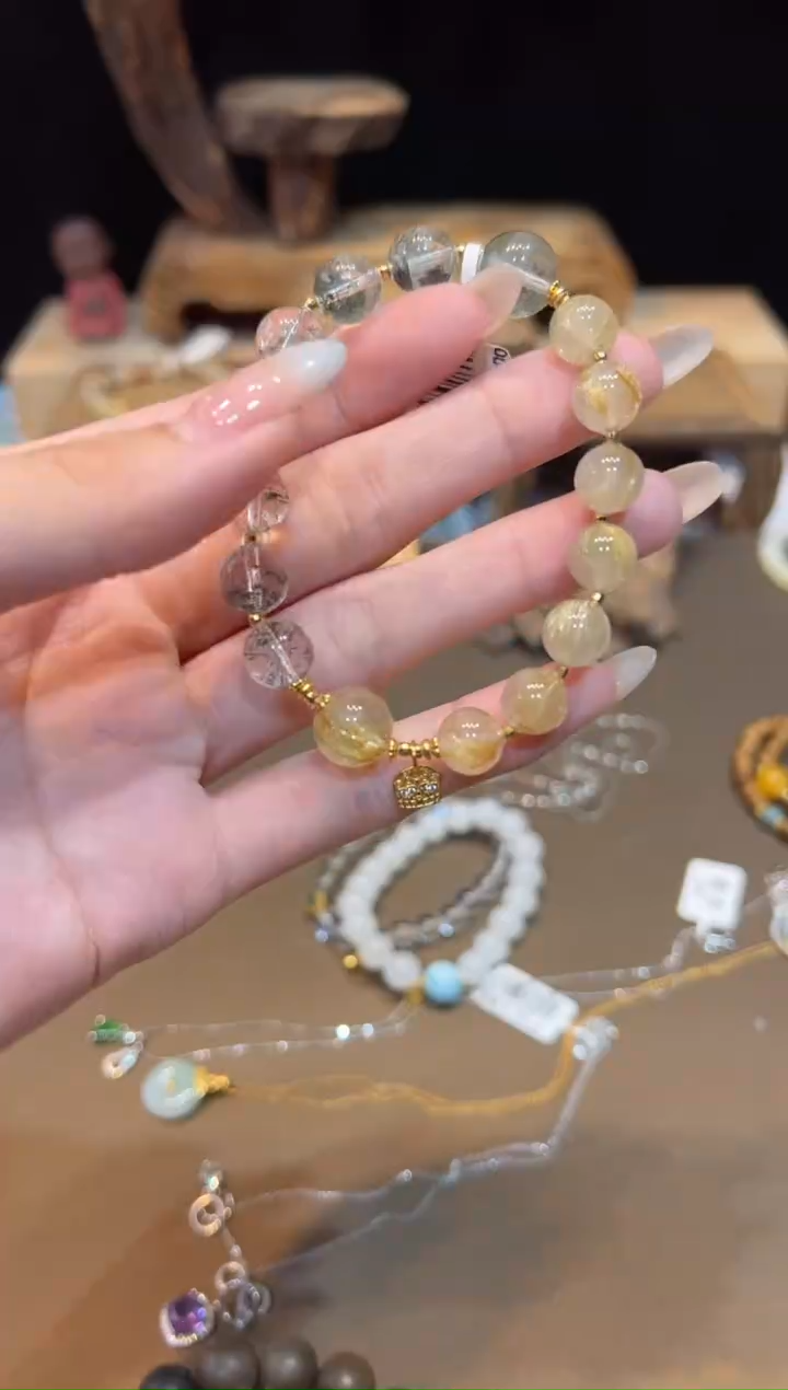 未镶嵌手链水晶手饰@@F5185
