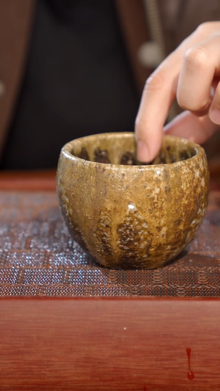 陶瓷奢瓷/瑞寅柴烧茶器（杯子）1297瑕疵