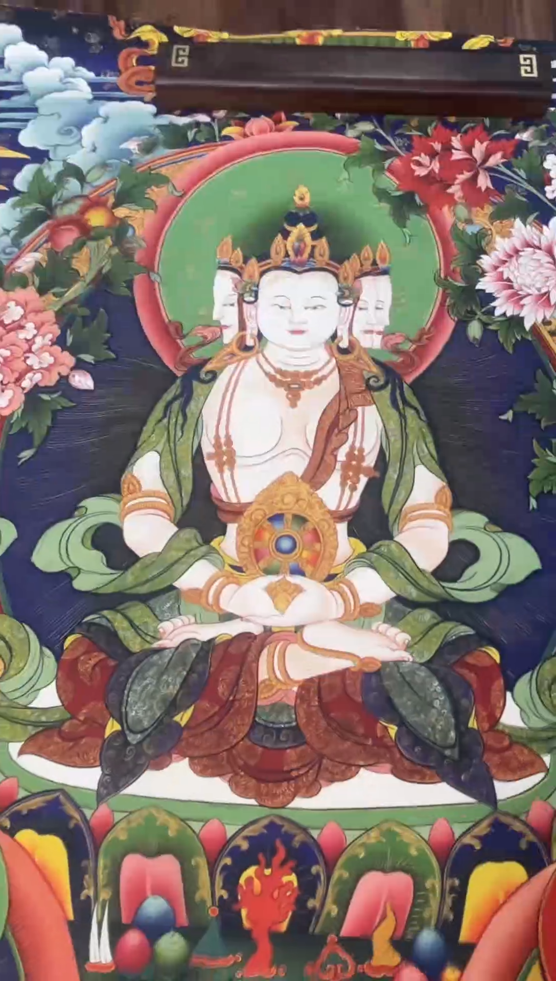 卷轴画晓晓的唐卡tk16