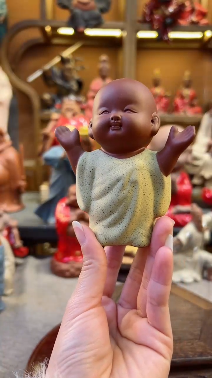 【闪购商品】紫砂茶宠器闵茶宠摆件
