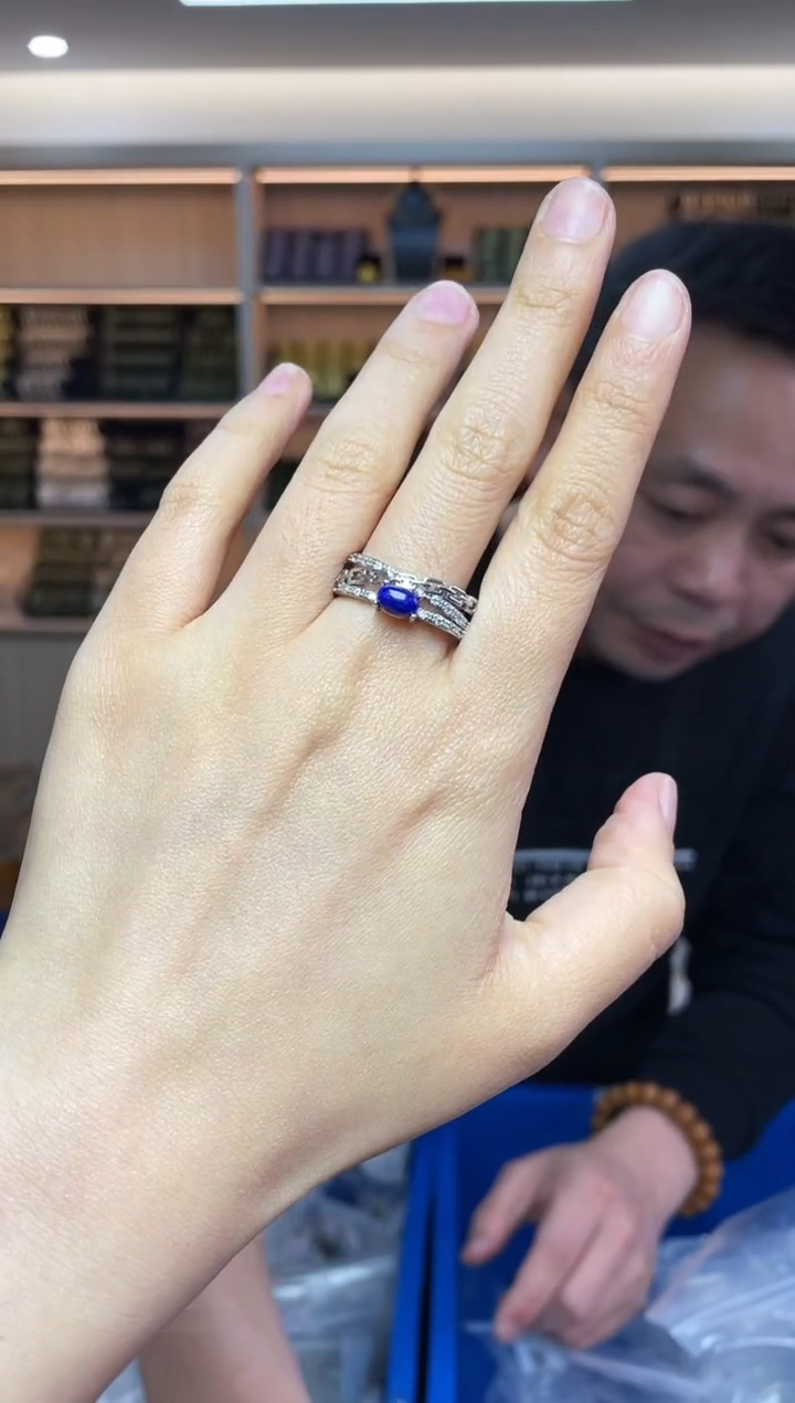 【闪购商品】青金石`未镶嵌多样性发一件 