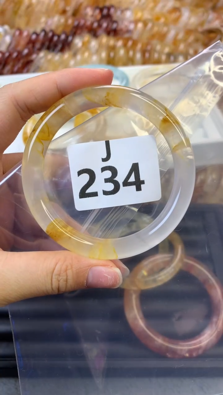 【闪购商品】水晶水晶手镯未镶嵌234-57