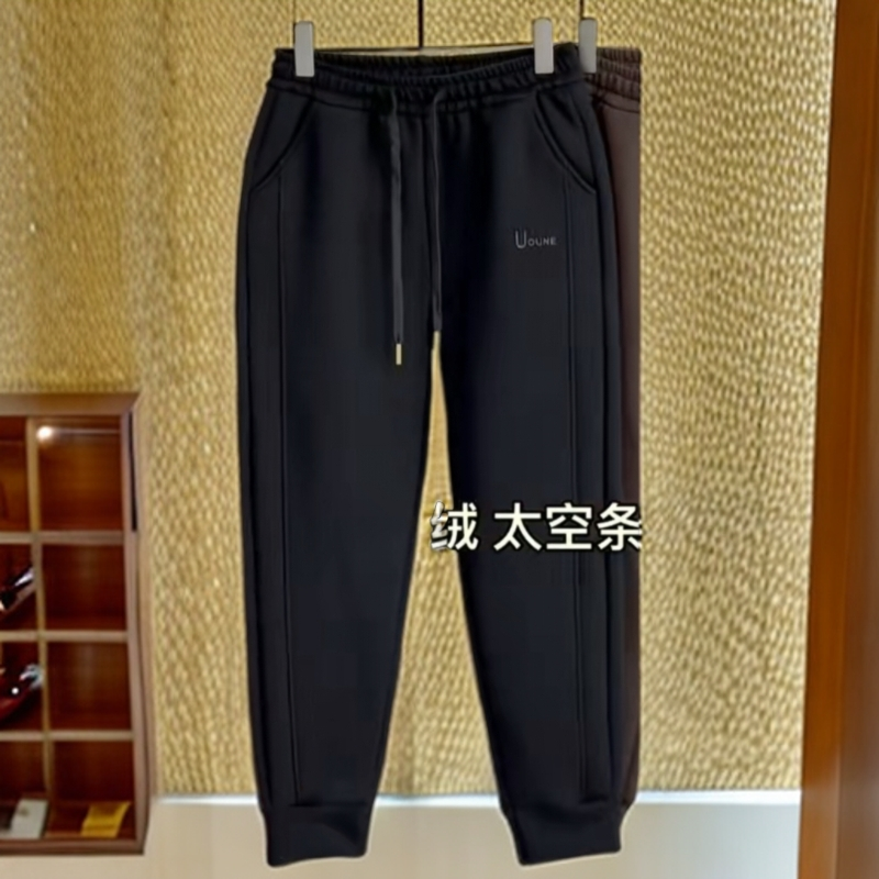 576女款加绒防风裤加厚新款