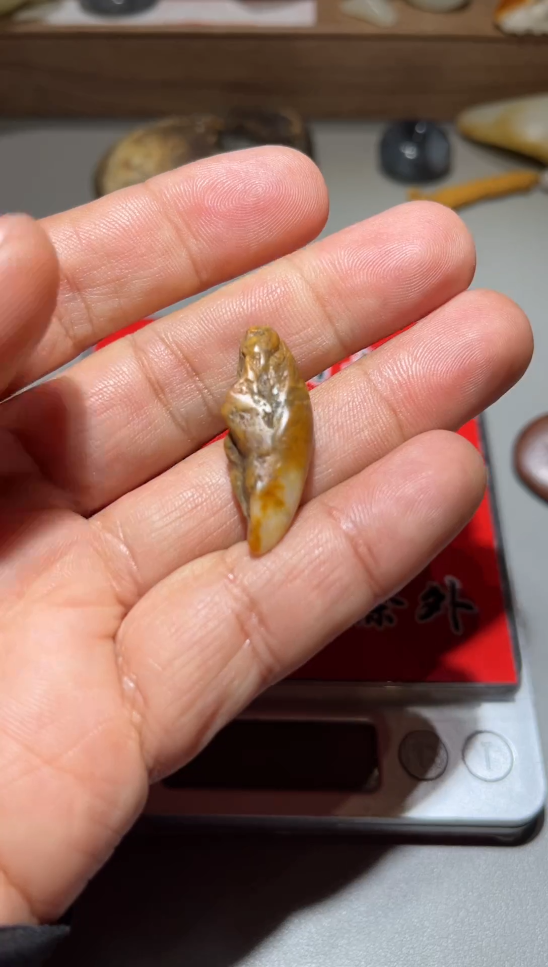 未镶嵌和田玉（子料）挂件 和田玉（子料）