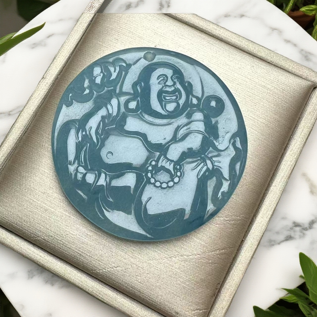 思锦工厂甄选-人气爆款圆牌弥勒佛牌佛公多样性发其一FG006