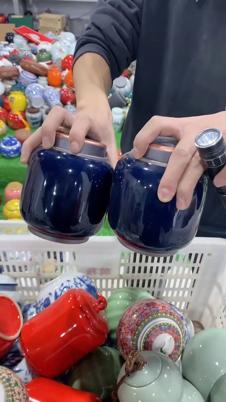 【闪购商品】罐陶瓷茶叶罐密封罐等