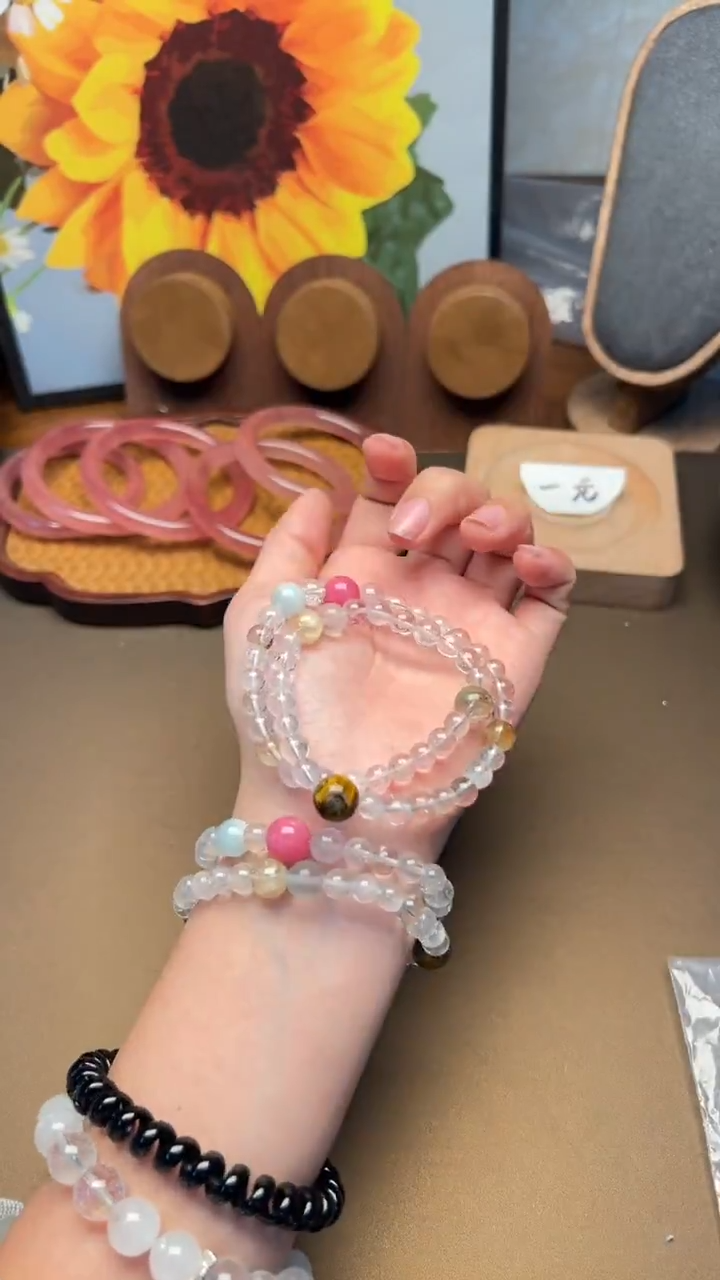 未镶嵌手串水晶1