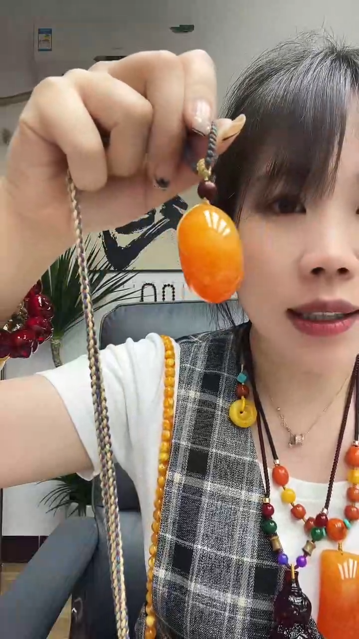 未镶嵌颈饰琥珀00000000074