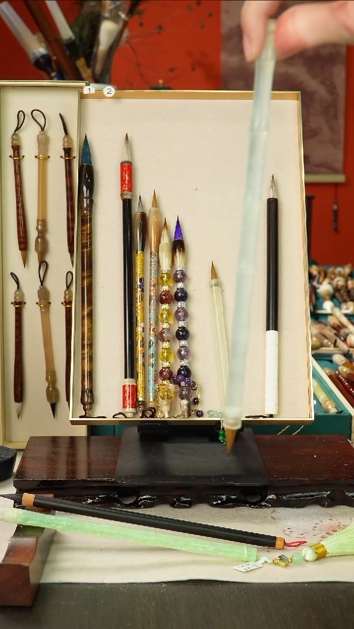 孤品高货毛笔链接