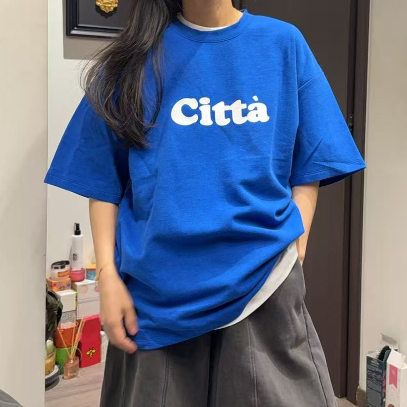 25650 中长款短袖体恤女