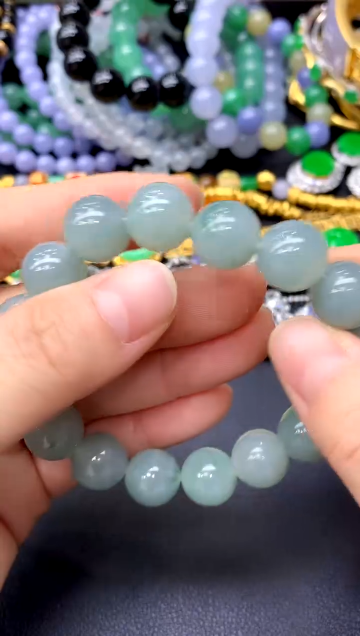 未镶嵌手链翡翠356-中国好珍宝