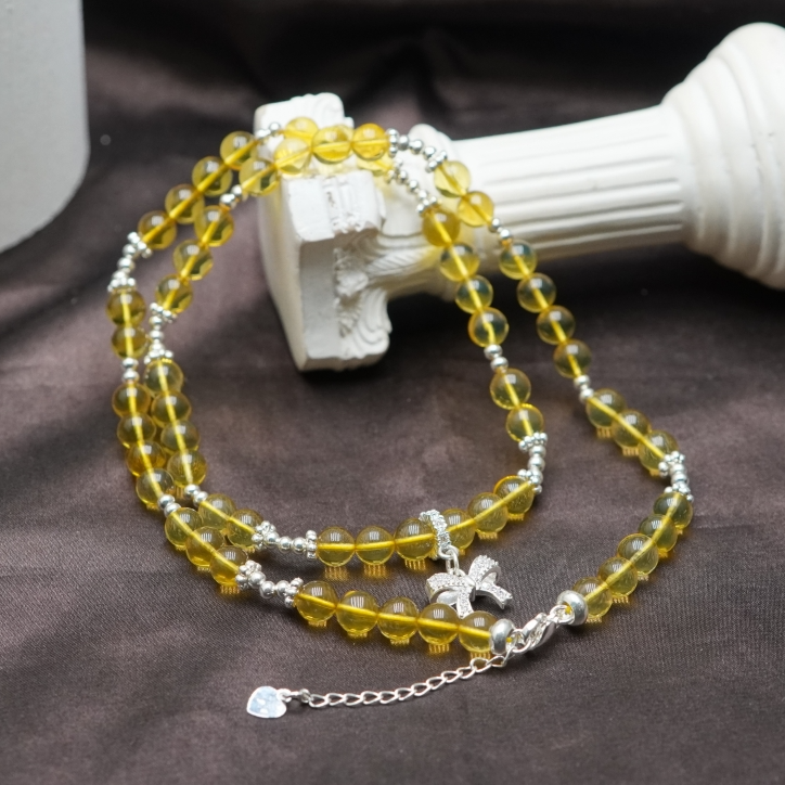 琥珀蓝珀项链5.5+ CA062436