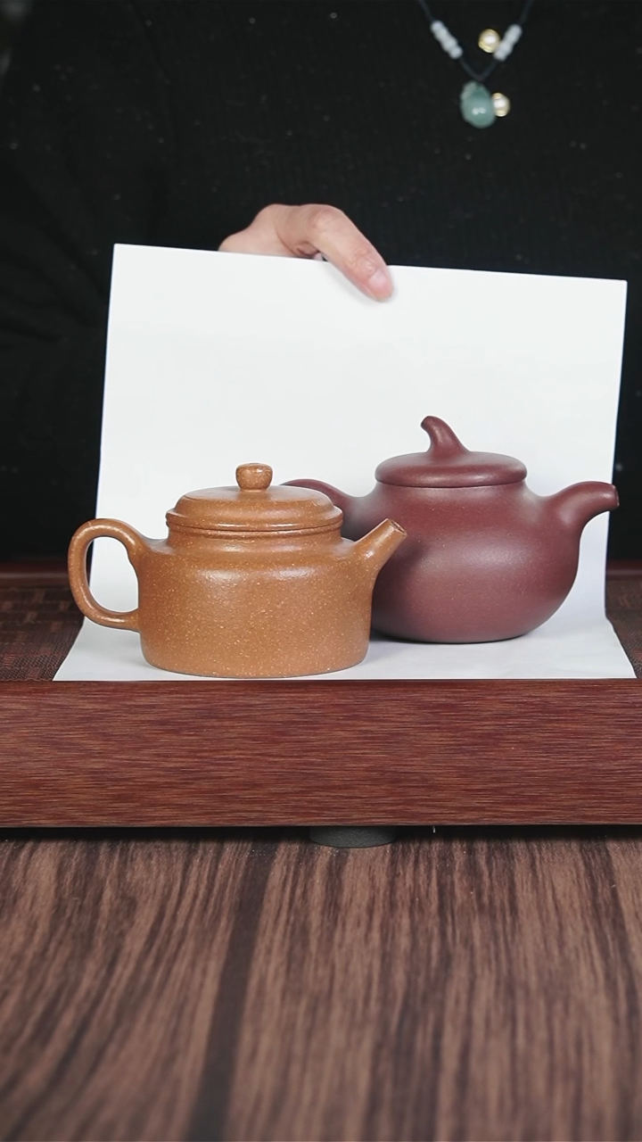 【闪购商品】紫砂茶壶底槽清  茄瓜+黄降坡德钟