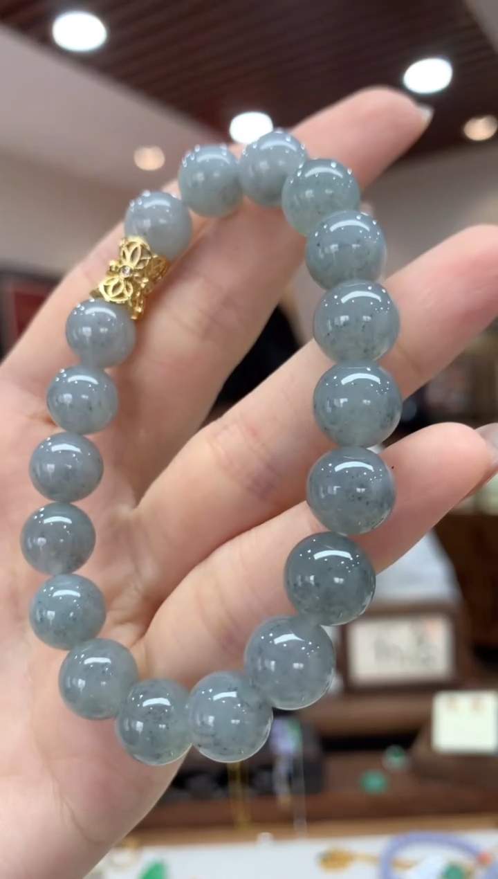未镶嵌手串翡翠手串