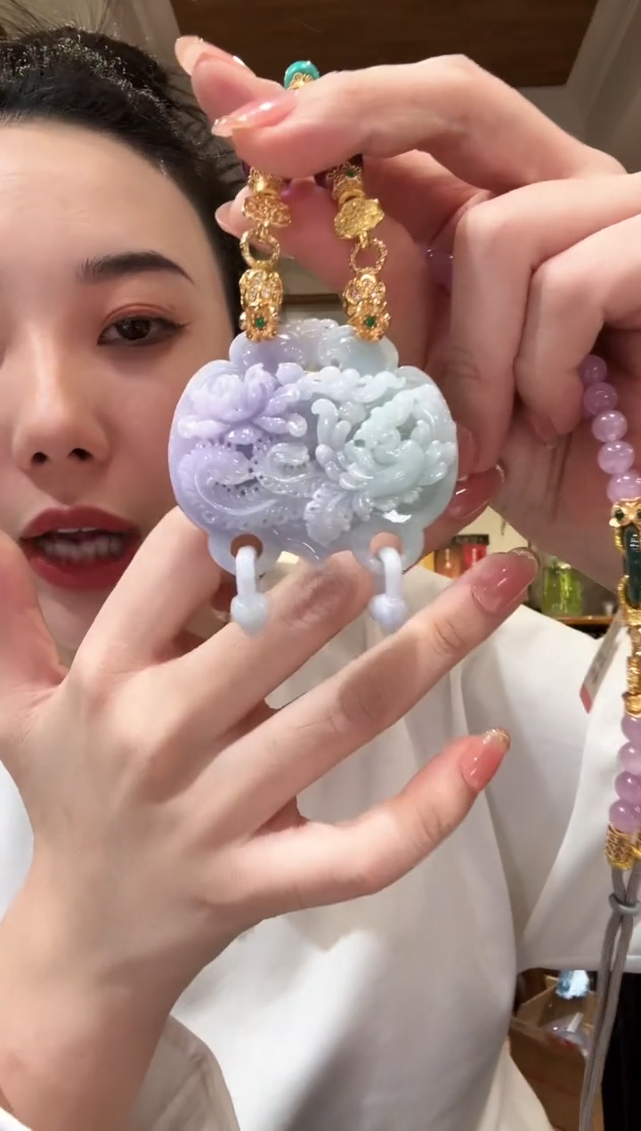 【闪购商品】翡翠颈饰未镶嵌国风