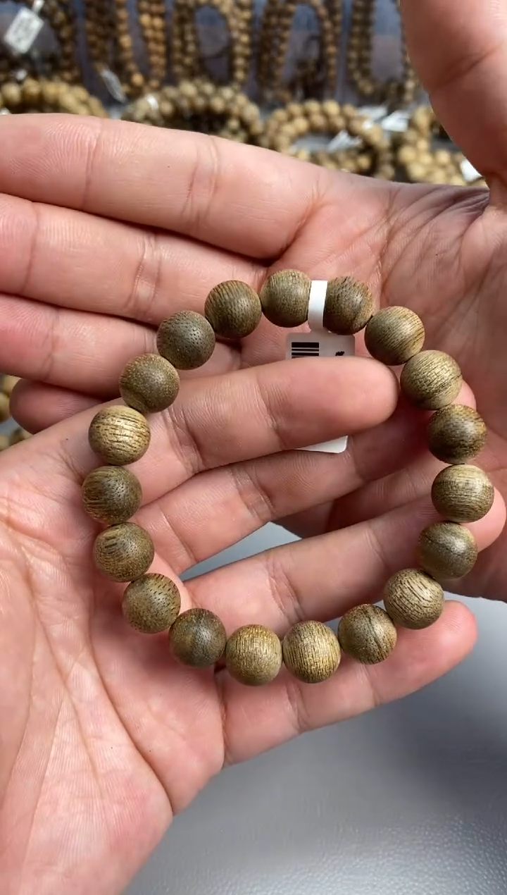 沉香手串达拉干圆珠单圈1.1多样性发其一